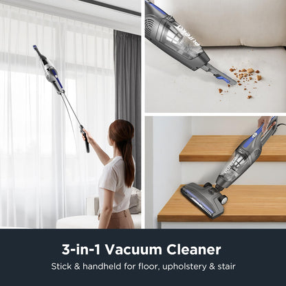 Eureka Corded Stick Vacuum Cleaner for Pet Hair