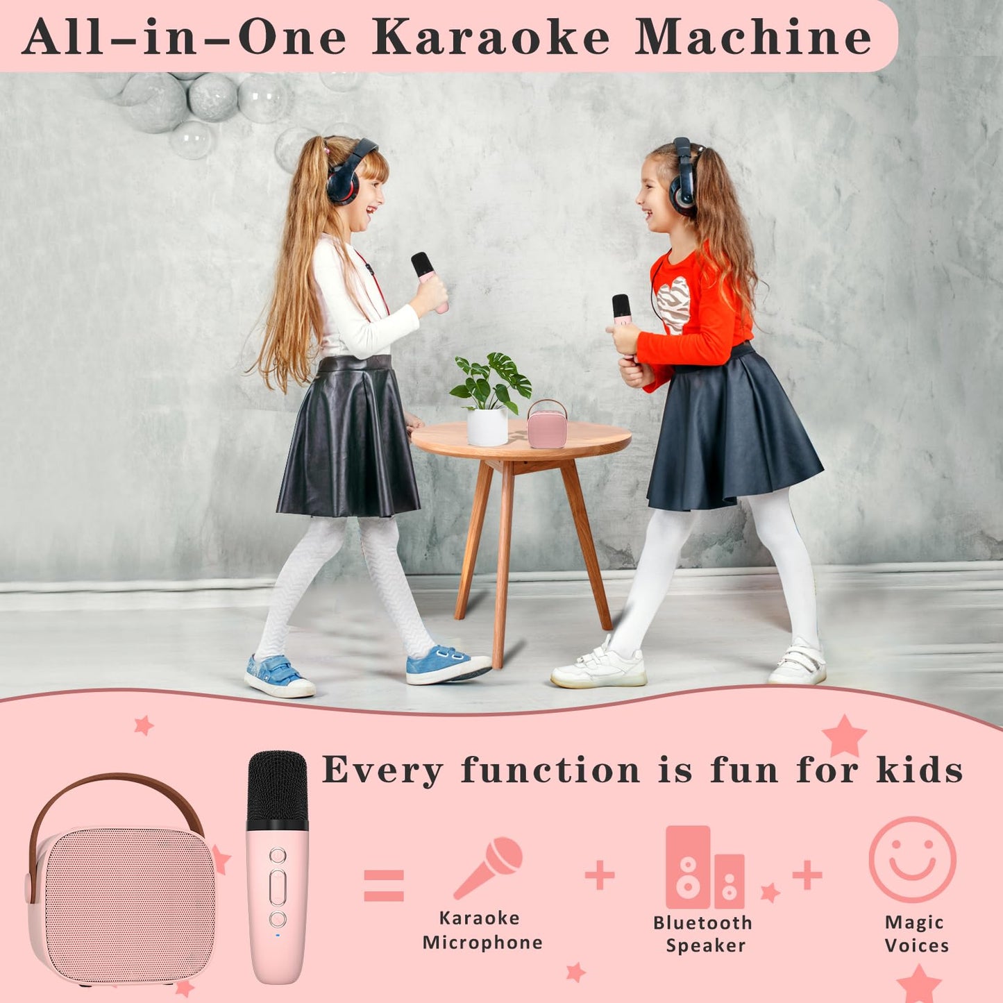 Karaoke Machine for Kids and Family Parties