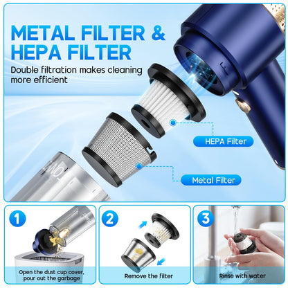 Cordless Handheld Vacuum Cleaner by JONYJ