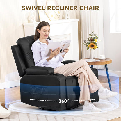 COMHOMA Massage Recliner Chair with Cup Holders