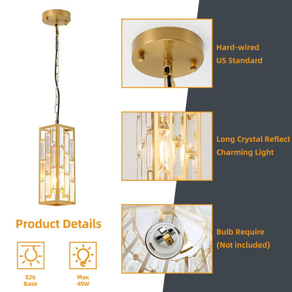 Modern Mini Gold Pendant Light for Kitchen