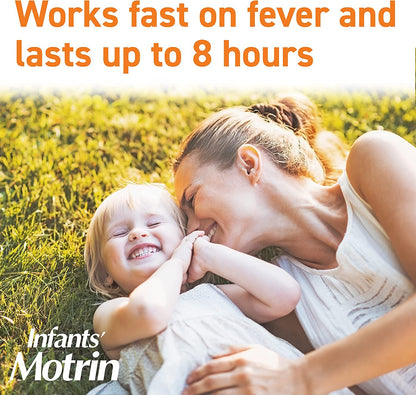 Motrin Infant Ibuprofen Drops, Berry Flavor, 2-Pack
