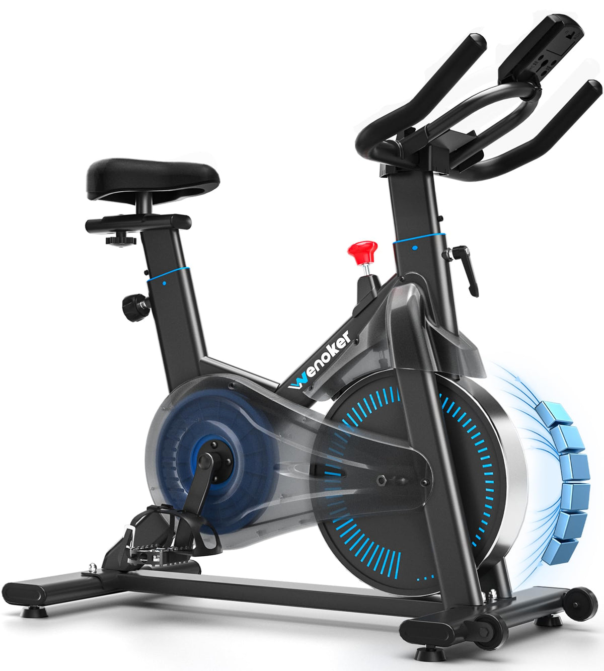 Magnetic Stationary Exercise Bike with Adjustable Seat