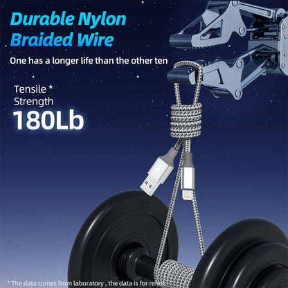 10FT Lightning Cable 3-Pack for iPhone
