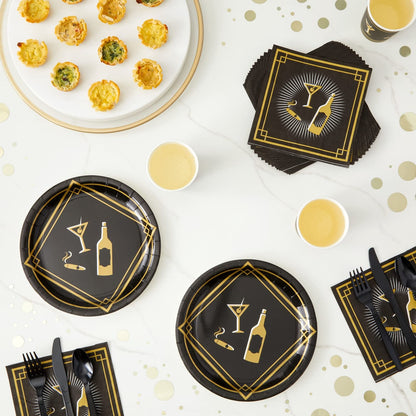 1920s Murder Mystery Party Supplies for 24