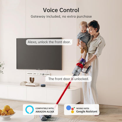 Smart WiFi Fingerprint Deadbolt Lock by hornbill