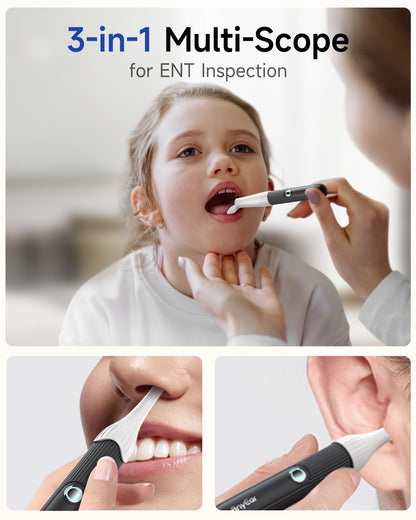 Ear Wax Removal Camera Kit with 10MP Otoscope