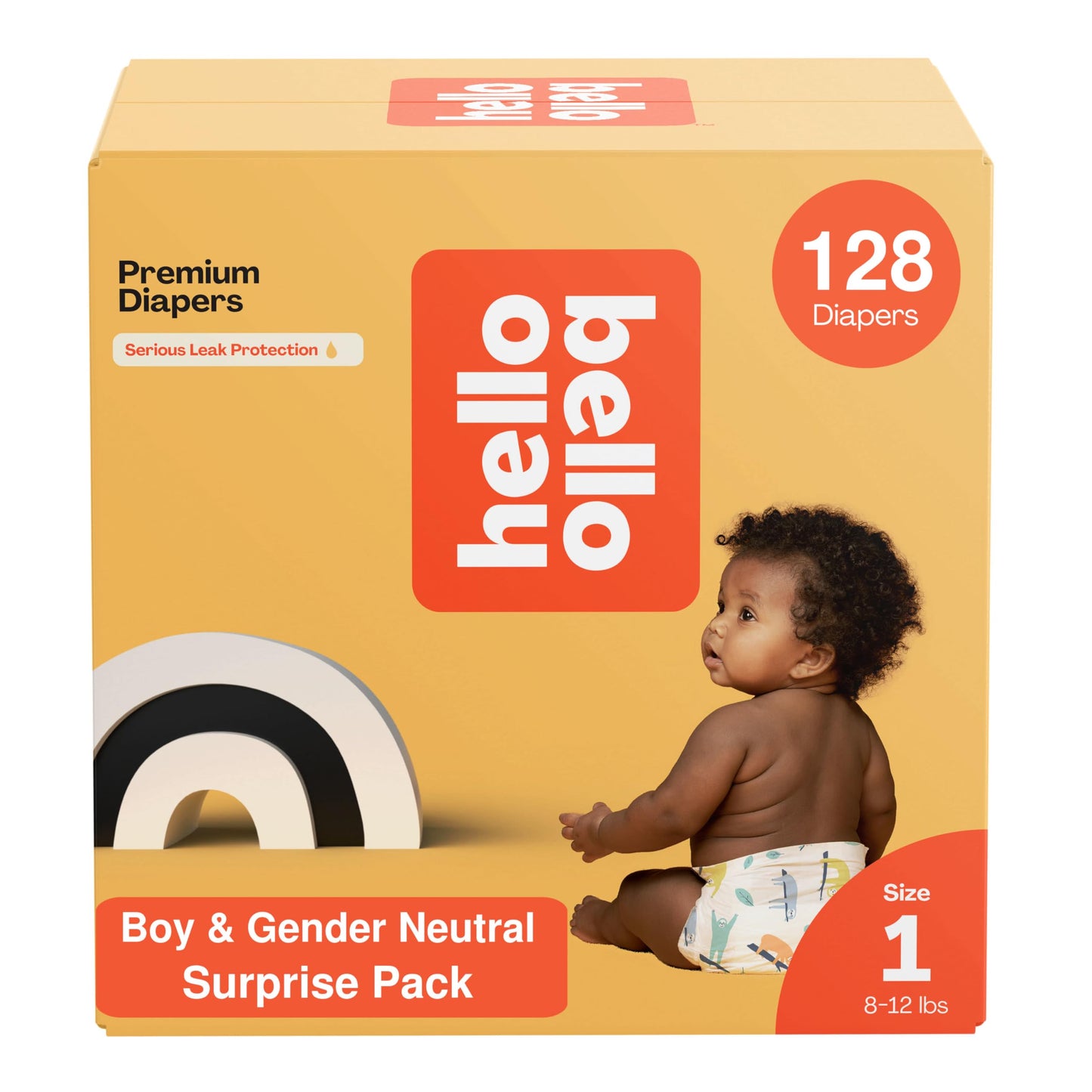 128 Count Hello Bello Premium Diapers Size 1