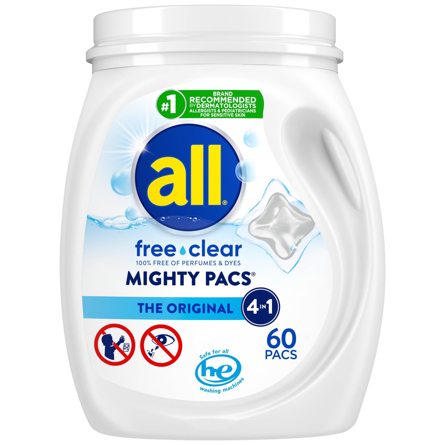 ADD 2 TO YOUR CART ‼️                 120 Count All Mighty Pacs Laundry Detergent