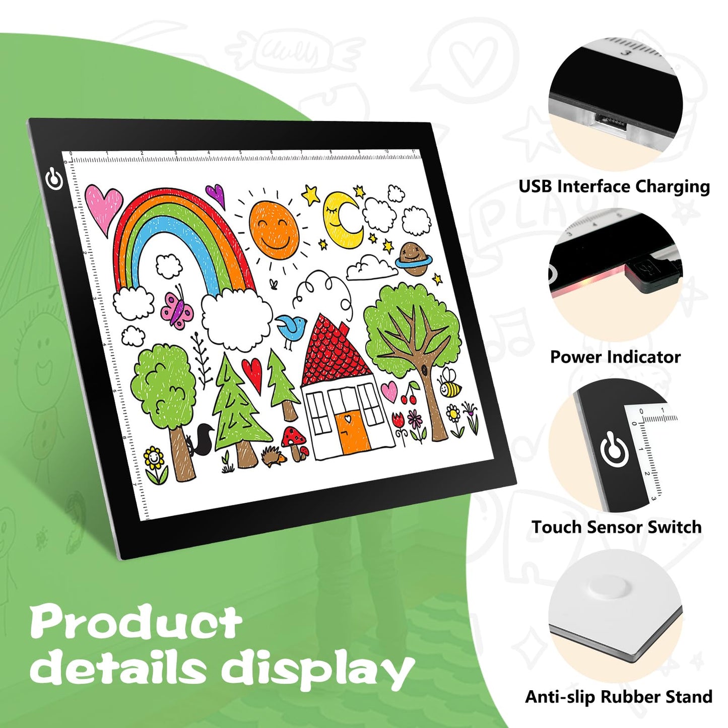 LED Light Tracing Pad for Artists and Crafters