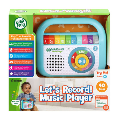 LeapFrog Music Player for Kids, Teal