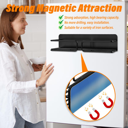 Magnetic Spice Rack Organizer for Refrigerator