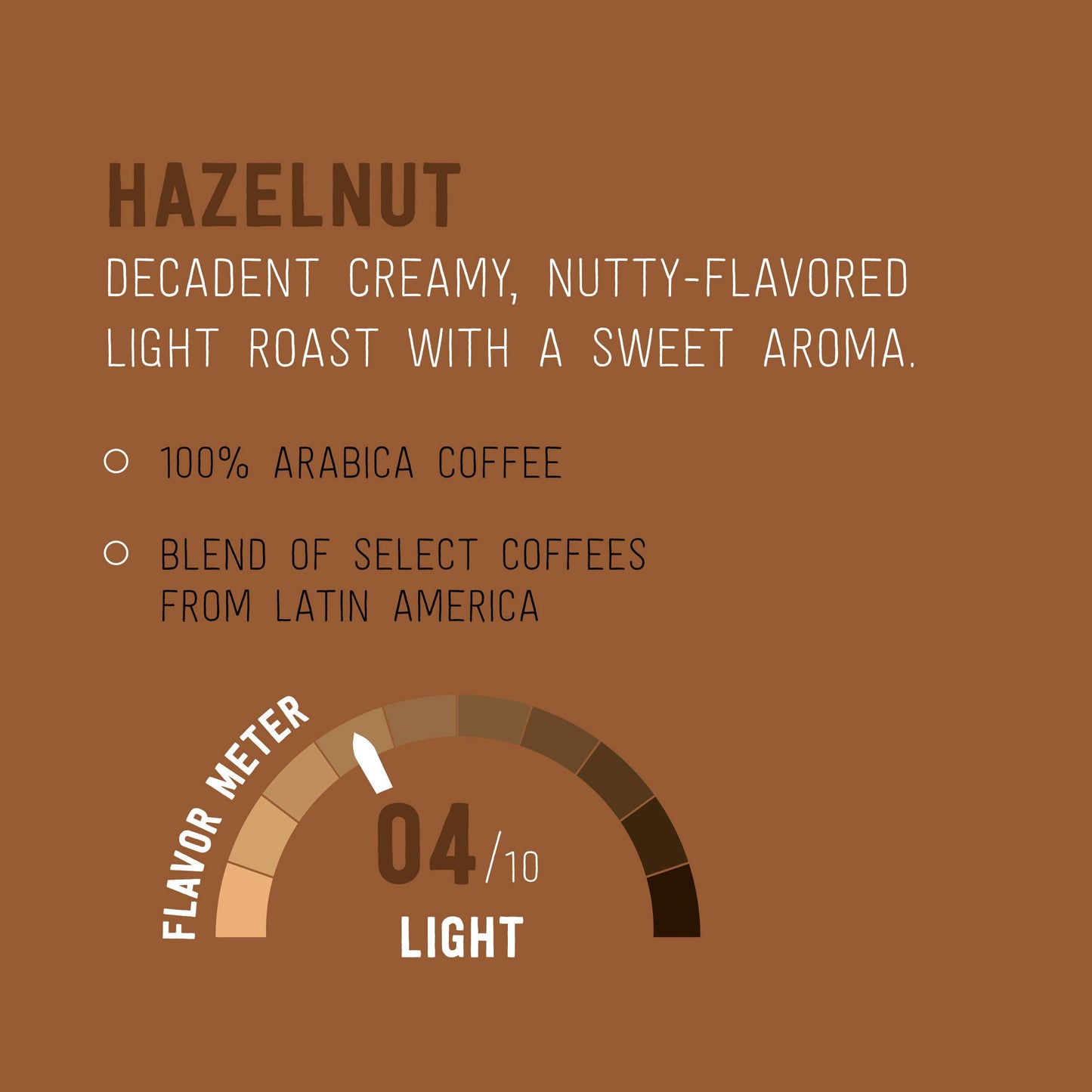 100 Count Happy Belly Hazelnut Coffee Pods