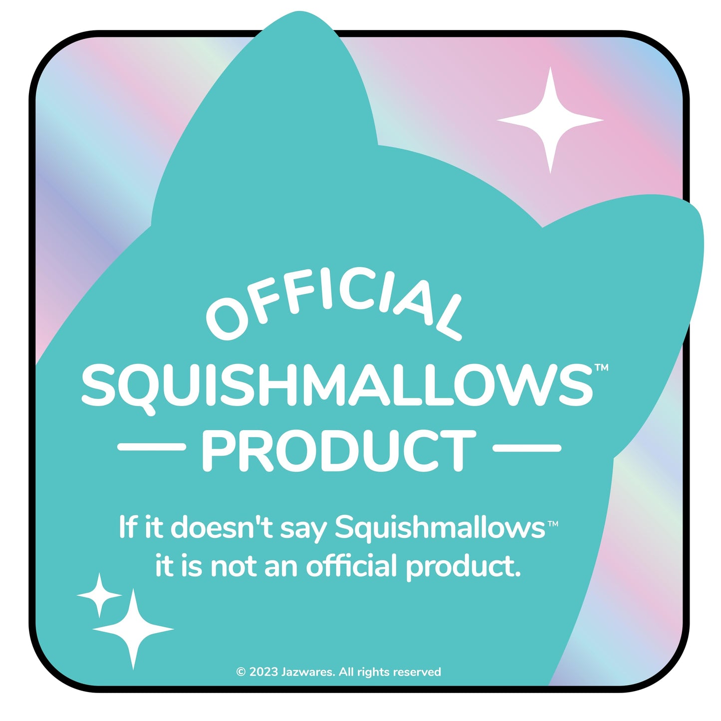 Squishmallows 10-Inch Bluey Bingo Plush Toy