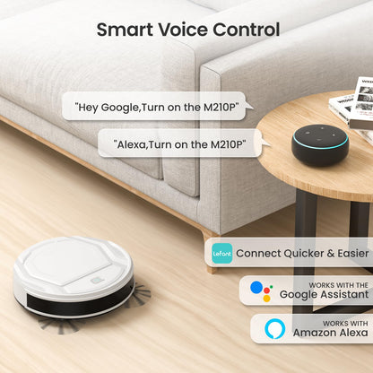 Lefant M210 Pro Robot Vacuum with Wi-Fi Control