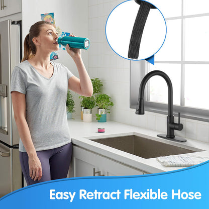 GUUKAR Touchless Kitchen Faucet with Pull Down Sprayer