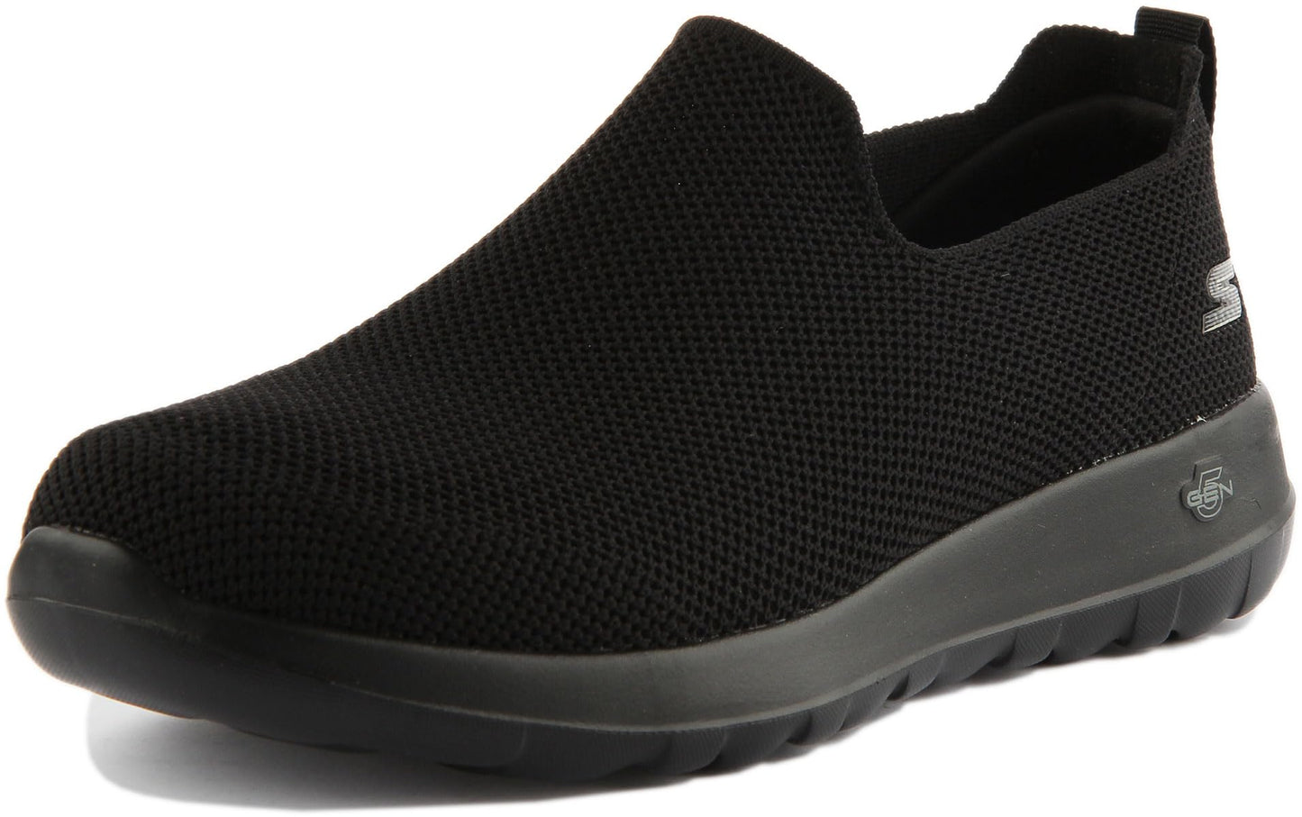 Skechers Men's Go Walk Max-Athletic Air Mesh Slip on Walkking Shoe Sneaker,Black/Black/Black,9.5 M US