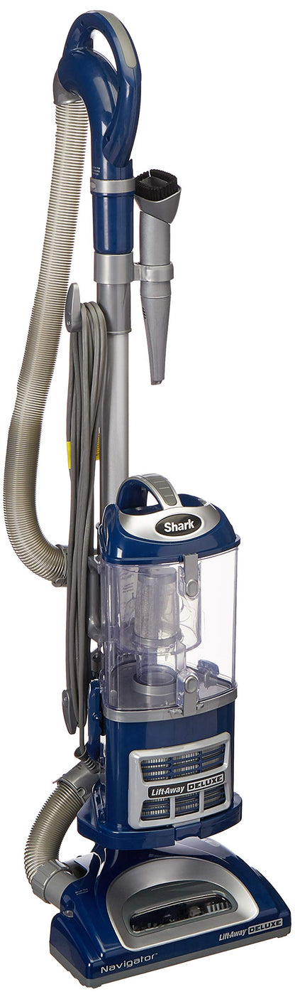 Shark NV360 Navigator Lift-Away Deluxe Upright Vacuum with Large Dust Cup Capacity, HEPA Filter, Swivel Steering, Upholstery Tool & Crevice Tool, Blue