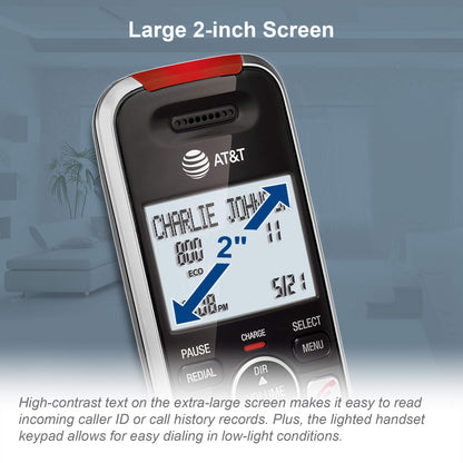 AT&T Cordless Phone with Answering Machine & Call Blocking