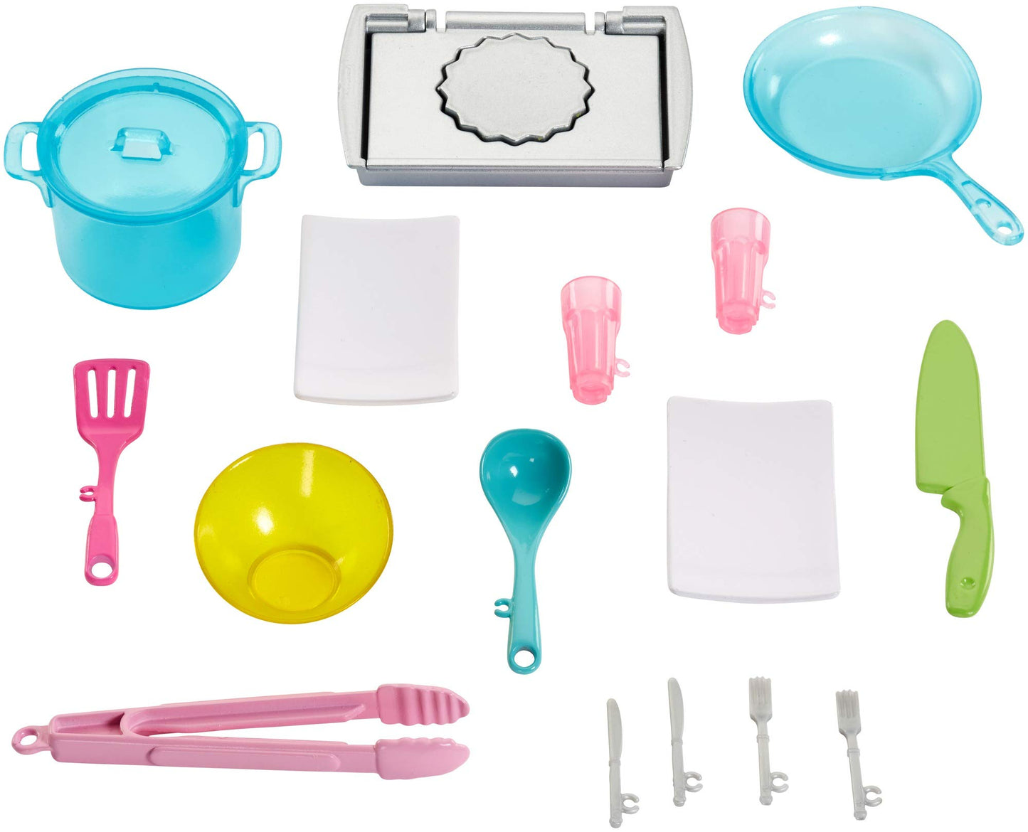 Barbie Ultimate Kitchen Doll & Playset with Lights & Sounds, Food Molds, 5 Dough Colors & 20+ Accessories, Blonde Chef Doll (Amazon Exclusive)