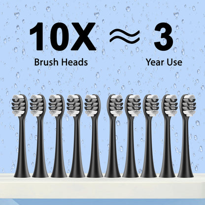 Fairir Sonic Electric Toothbrush with 10 Heads