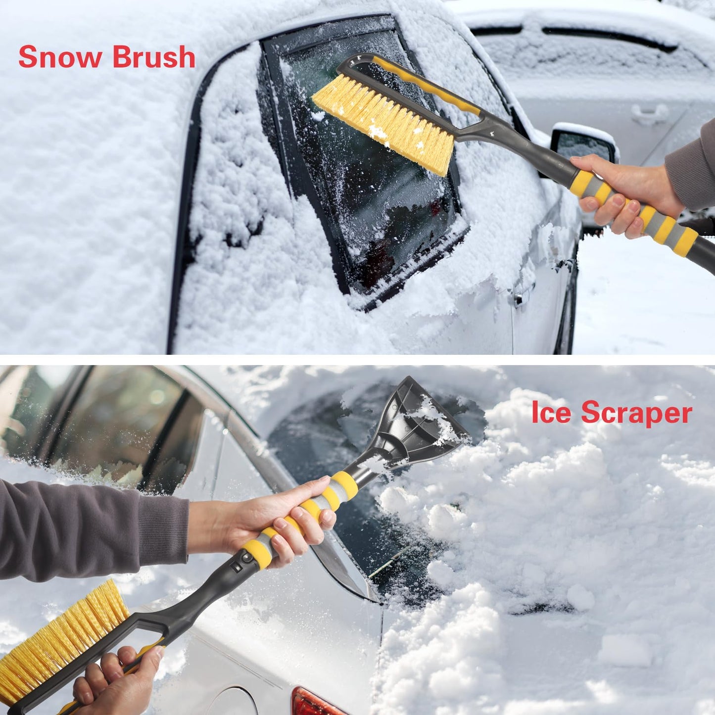 Snow Brush and Ice Scraper for Car