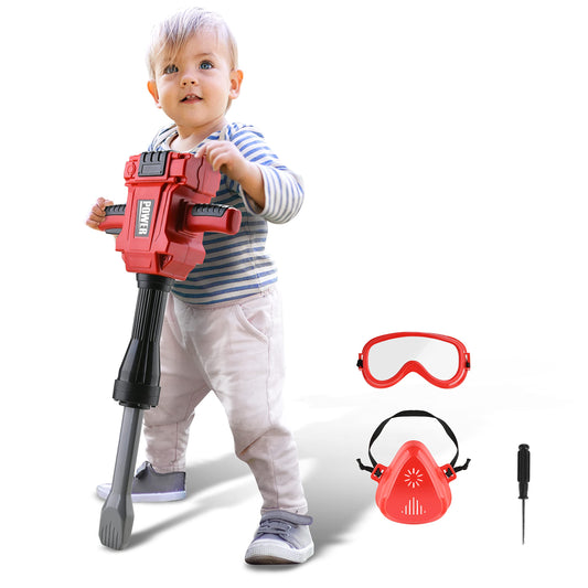 Kids Jackhammer Toy Drill with Realistic Sound