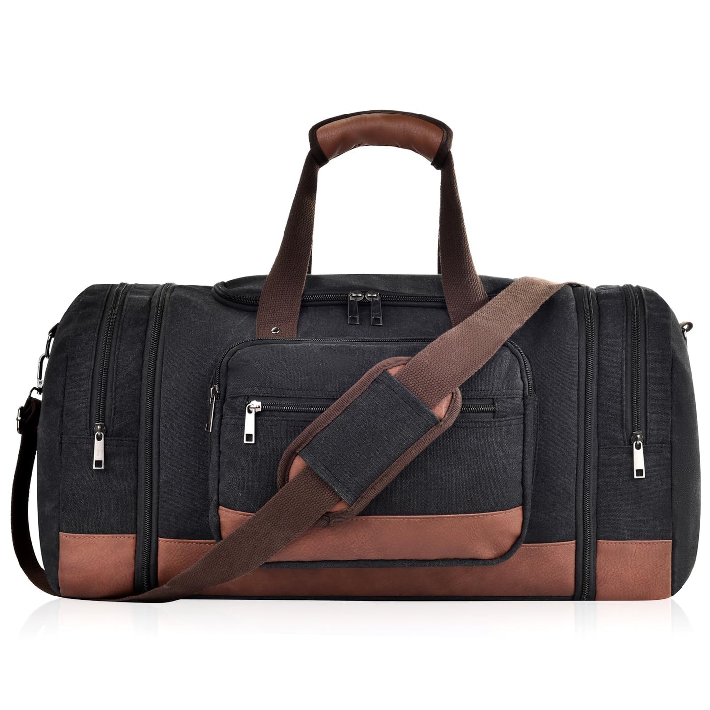 50L Expandable Duffle Bag for Travel & Gym