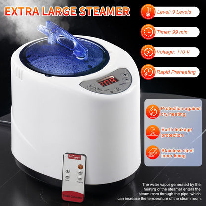 Portable Home Steam Sauna Tent with Steamer