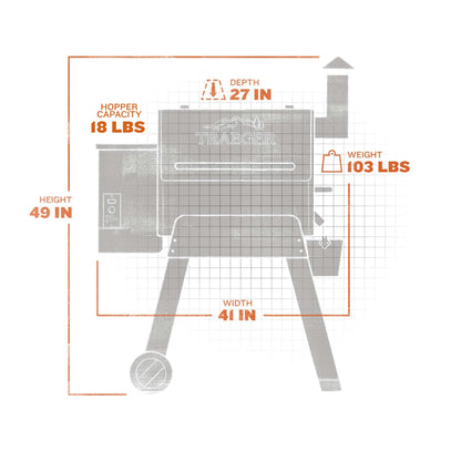 Traeger Pro 22 Wood Pellet Grill & Smoker