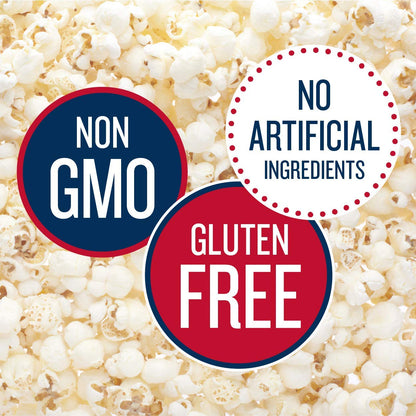 SkinnyPop Original Gluten Free Snack Bags, 30 Pack
