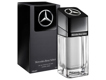 Mercedes-Benz Select - Elegant Fragrance With Fresh, Sensual Floral Notes - Mesmerize The Senses With Original Luxury Men’s Eau De Toilette Spray - Endless Day Through Night Scent Payoff - 3.4 OZ