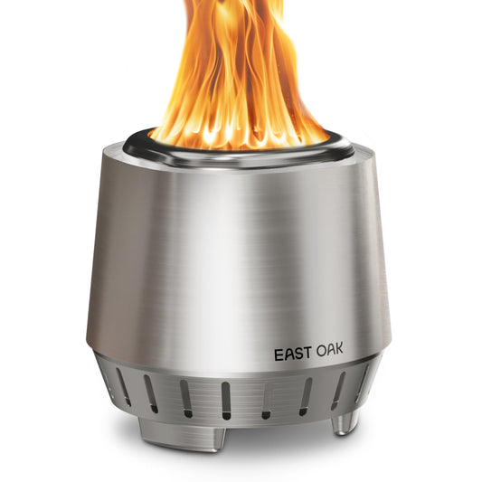 EAST OAK Smokeless Tabletop Fire Pit