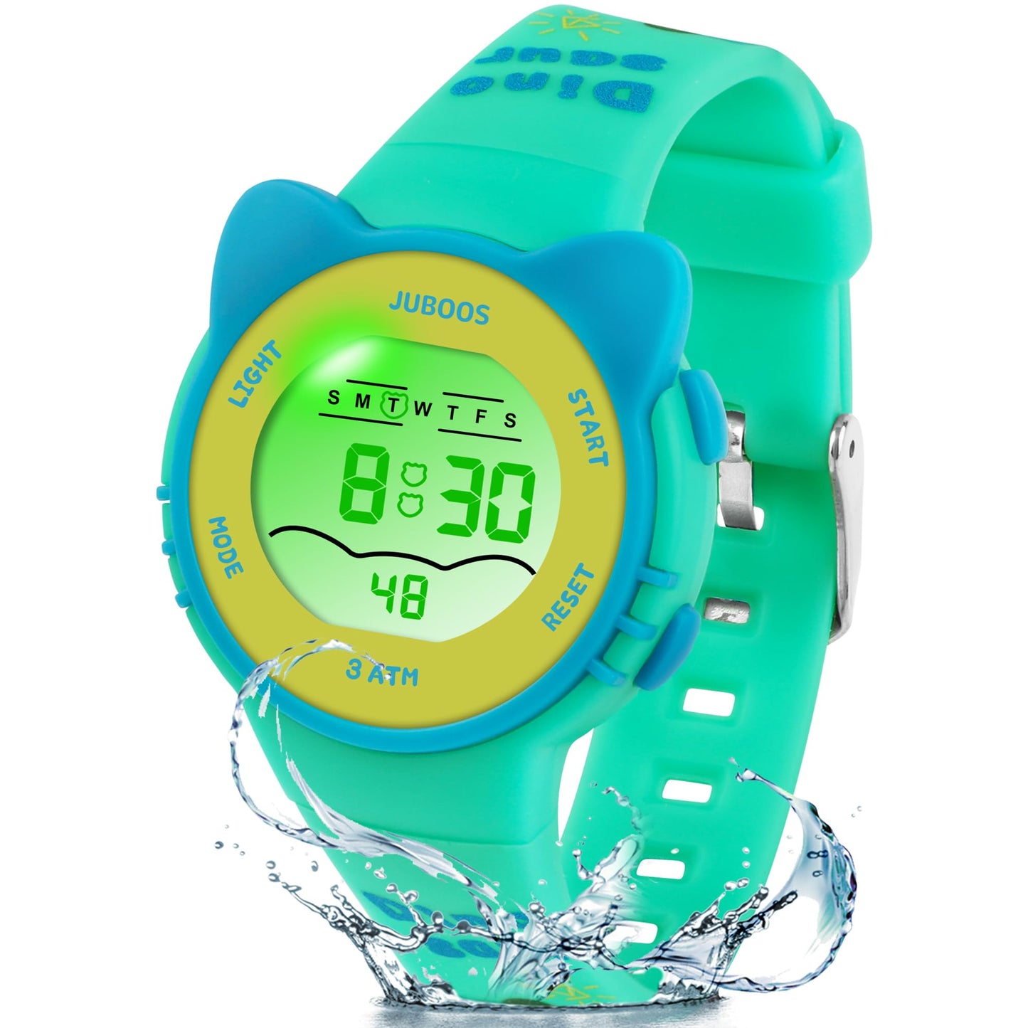 Waterproof Kids Digital Sports Watch with LED Lights