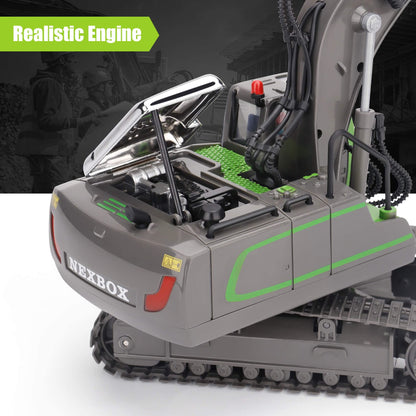 NEXBOX Remote Control Excavator Toy for Kids