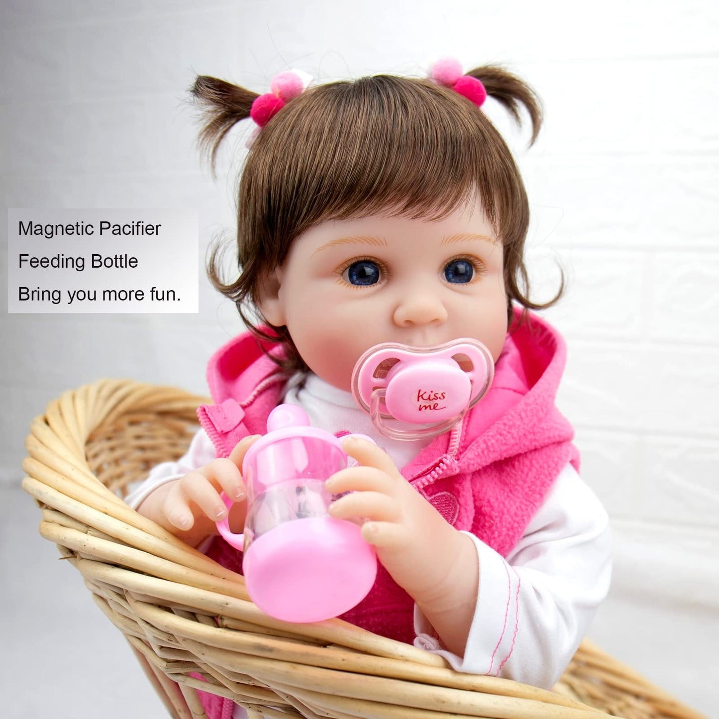 Reborn Baby Doll 22 Inch Soft Body Girl