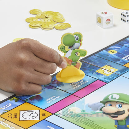 Monopoly Junior Super Mario Board Game for Kids