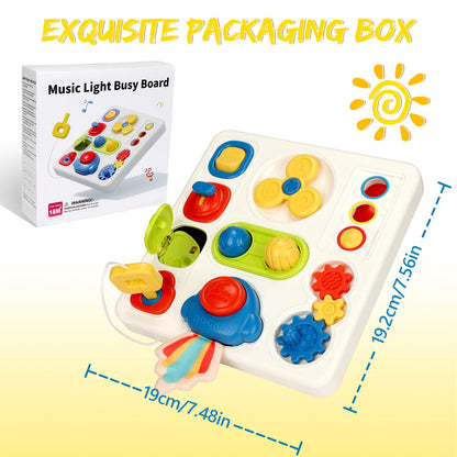Montessori Busy Board Toy for Toddlers