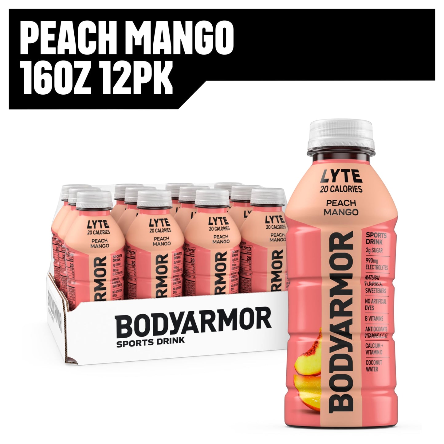12 Pack BODYARMOR LYTE Sports Drink