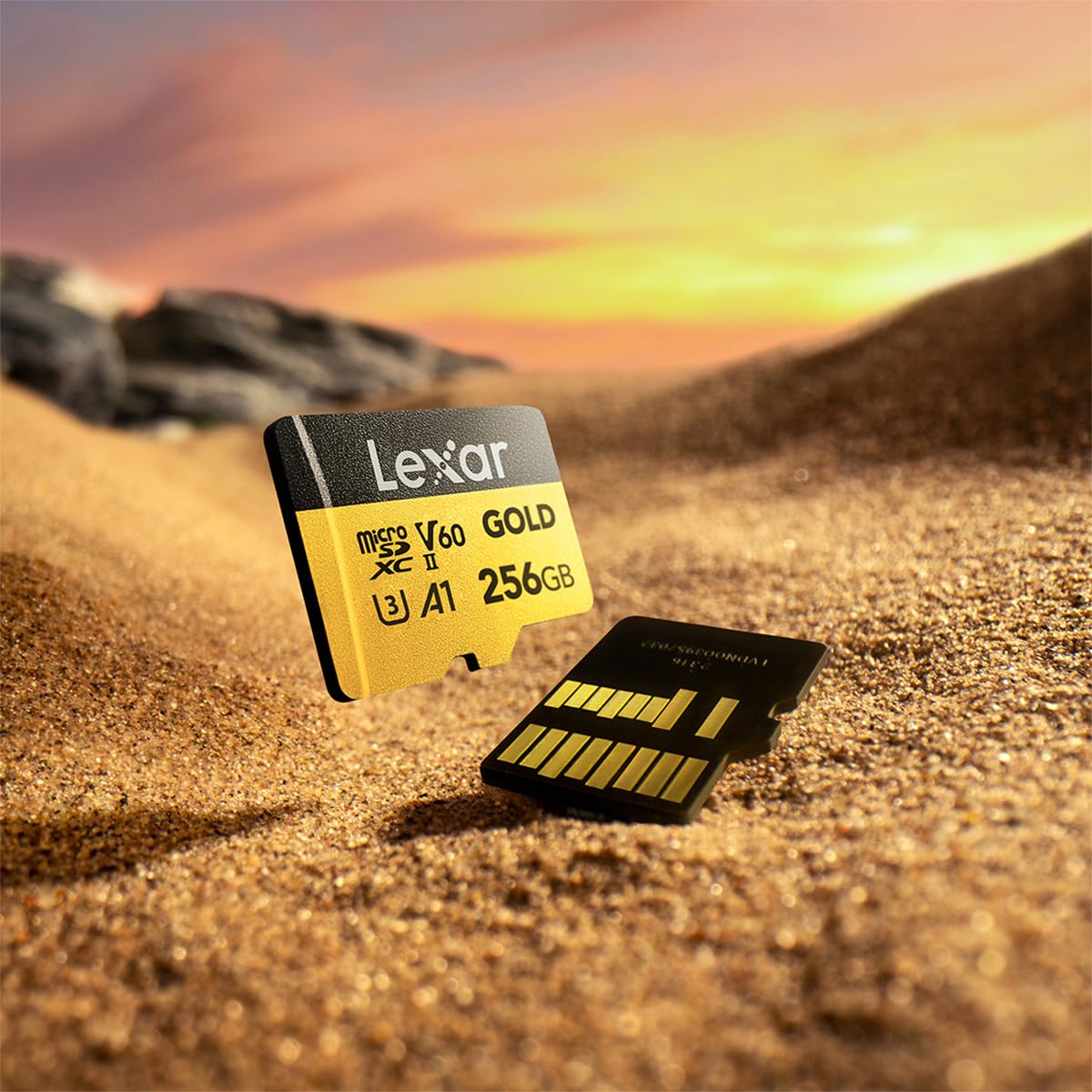 Lexar 256GB UHS-II Micro SD Card for 4K