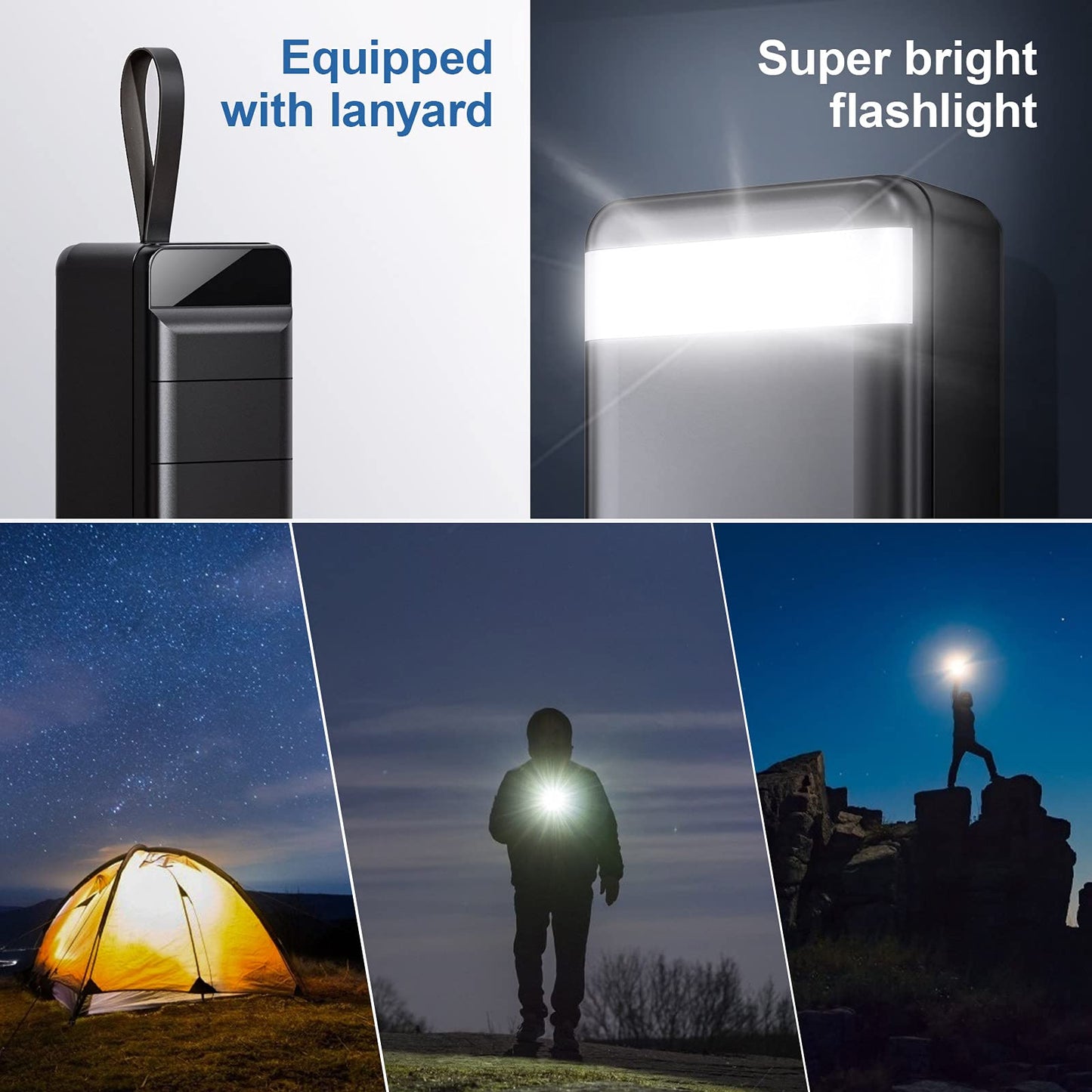 60000mAh Fast Charging Power Bank for Travel