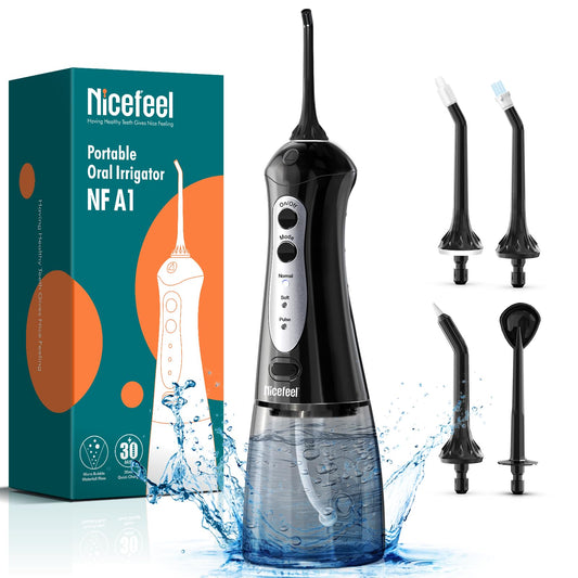 Nicefeel Cordless Water Dental Flosser with 3 Modes