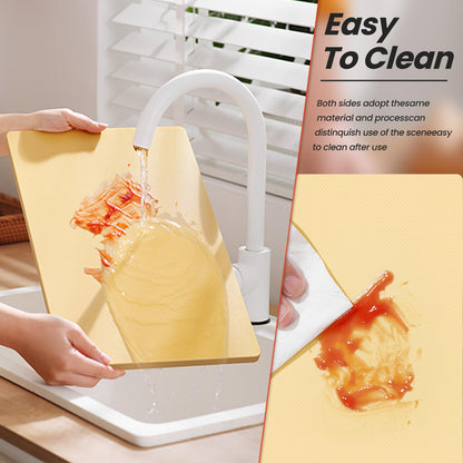 2-Piece Thick Cutting Board Set with Anti-Slip