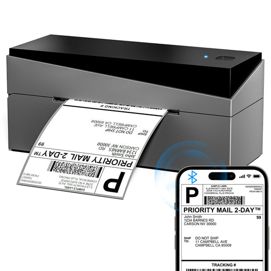 Bluetooth 4x6 Thermal Label Printer for Shipping