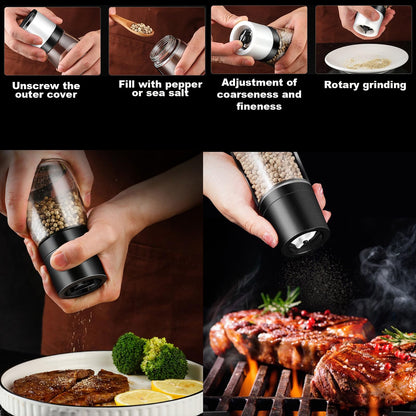 Salt and Pepper Grinder Set by ANDONG