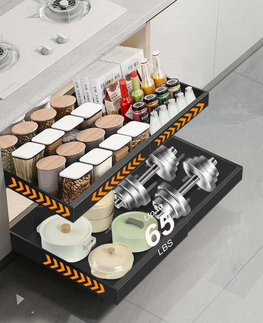 NIMAYA Expandable Under Sink Cabinet Organizer