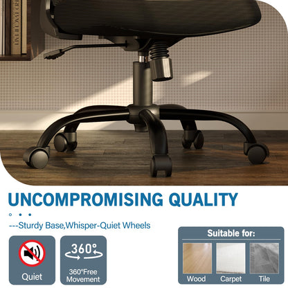 Monomi Ergonomic Desk Chair with Lumbar Support