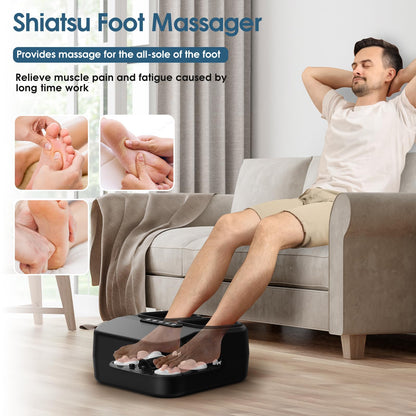 MOUNTRAX Shiatsu Foot Massager with Heat