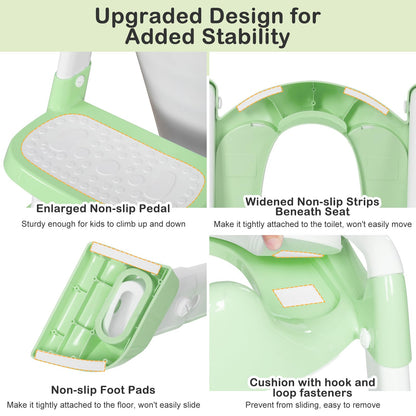 Potty Training Seat with Step Stool Ladder