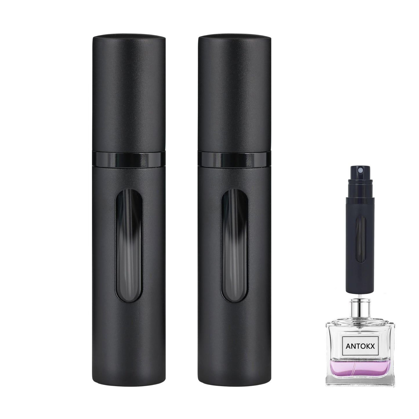 ANTOKX Refillable Perfume Atomizer 2-Pack 5ML